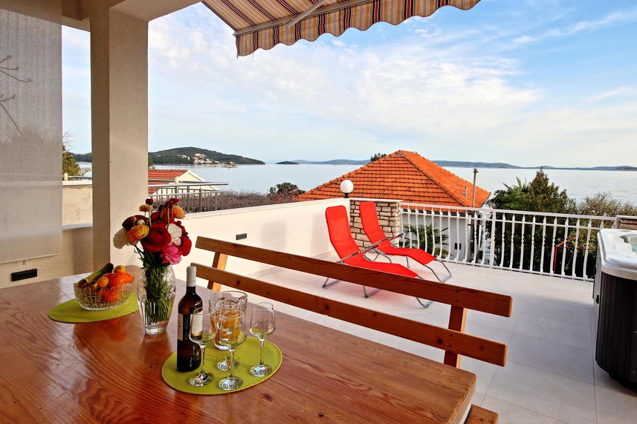 Apartman Slavko Seget Vranjica Esterno foto