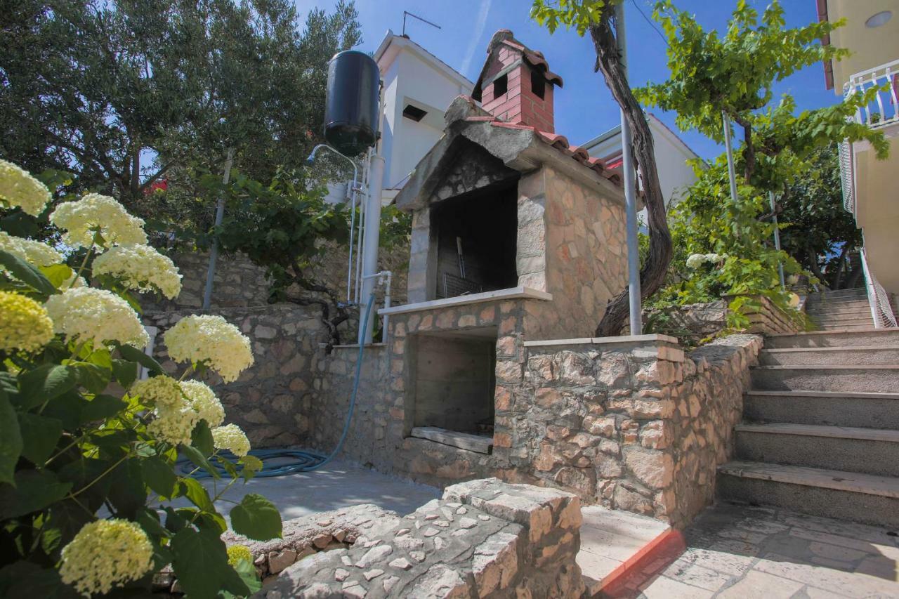 Apartman Slavko Seget Vranjica Esterno foto